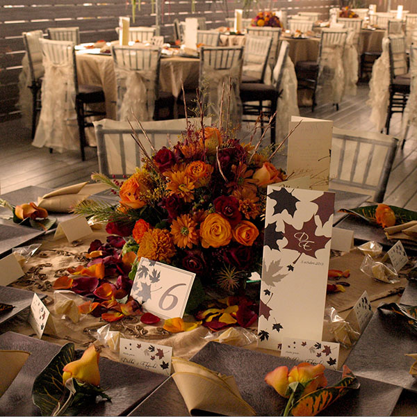 Centro de mesa para Boda
