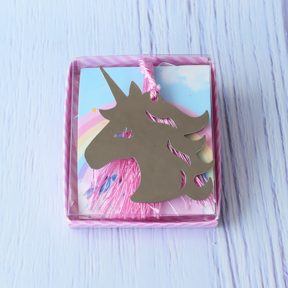 Separador de Unicornio Recuerdo de Bautizo