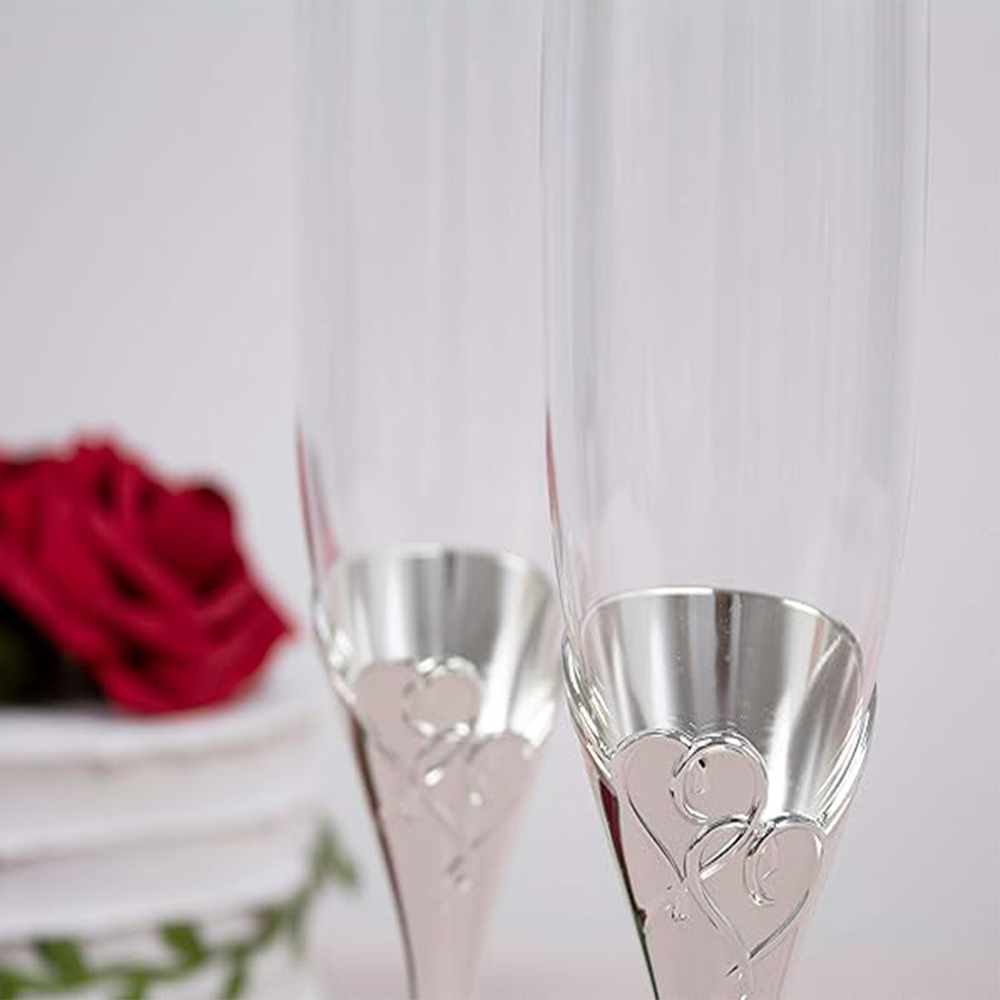 Copas de Boda Amor Entrelazado