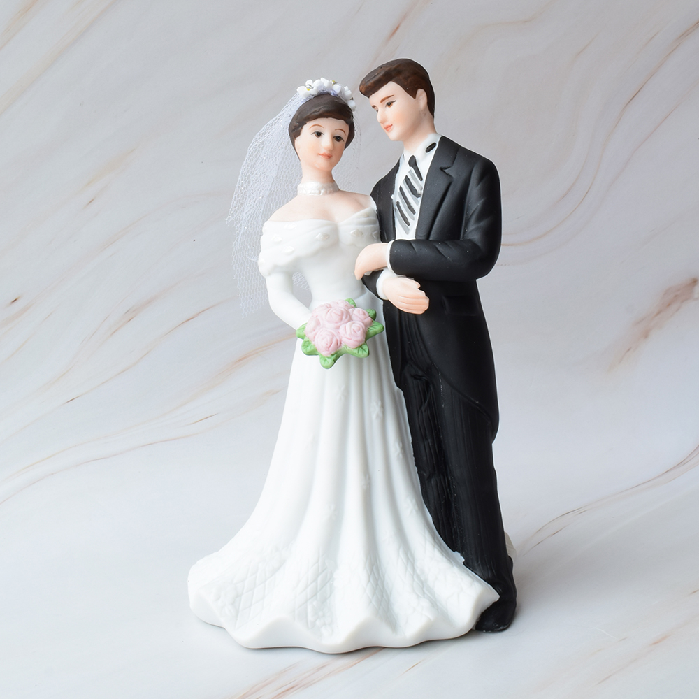 Figura para Pastel de Boda, Porcelana, Romantic Love