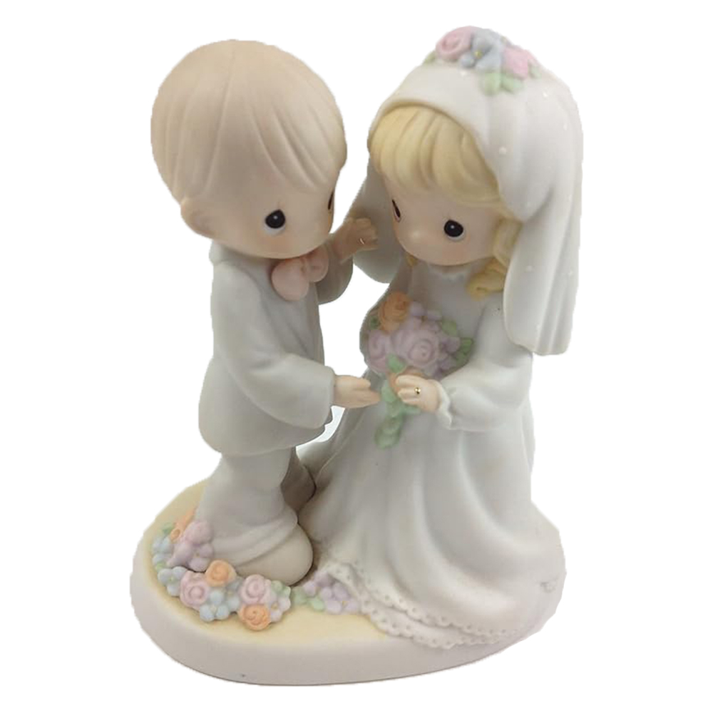 Figura para Pastel de Boda Precious Moments Te doy mi Amor