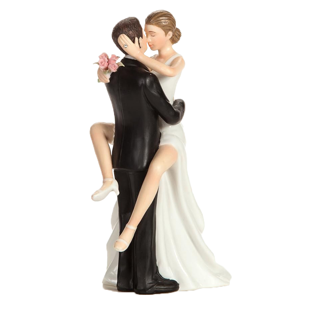 Muñecos de Boda para Pastel Novios Apasionados