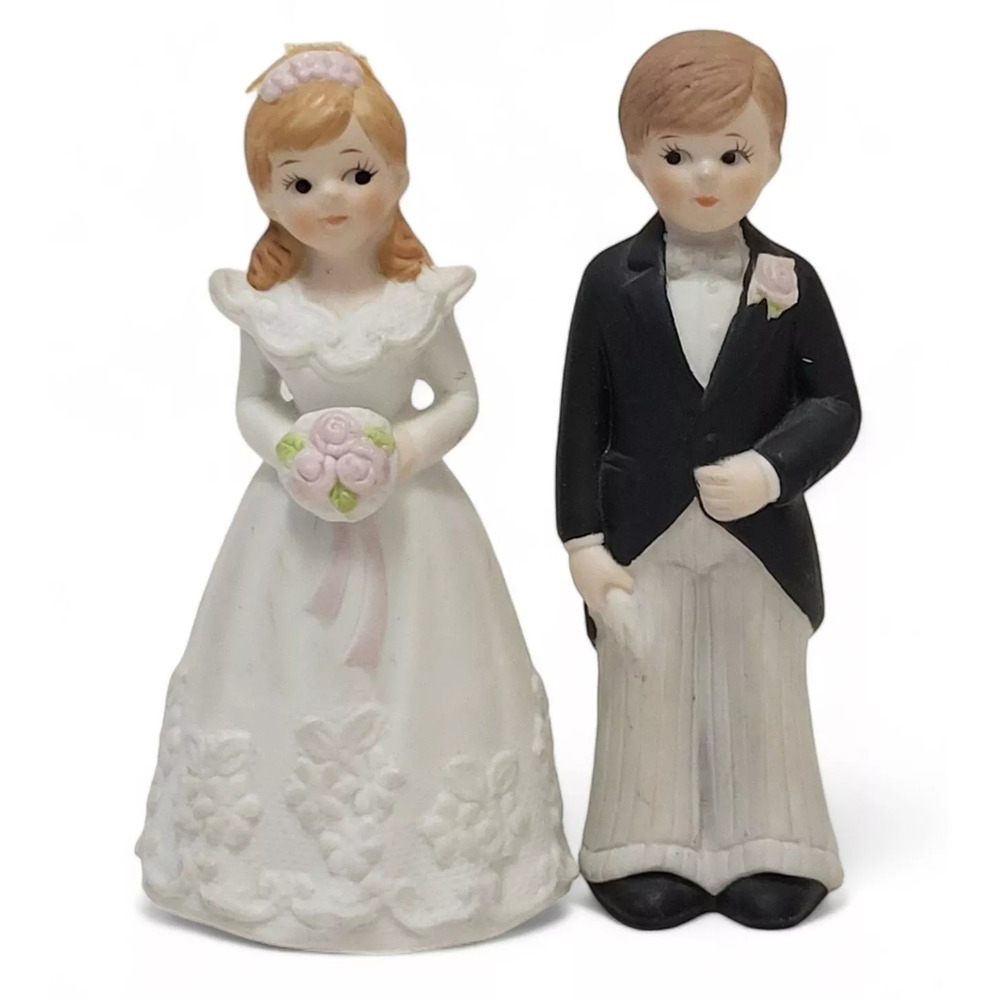 Figura para Pastel de Boda, Porcelana, Dulce Amor