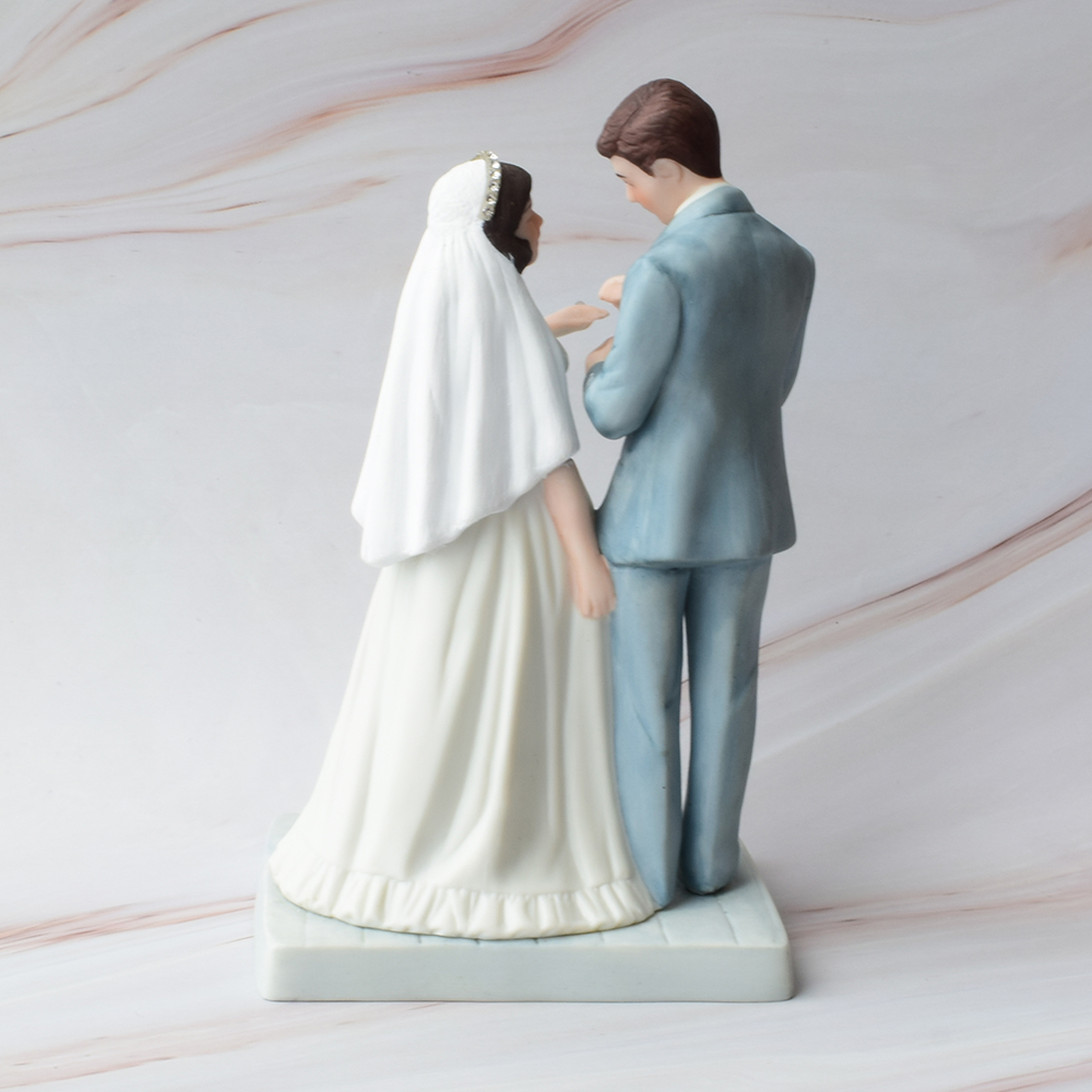 Muñecos para Pastel de Boda, Porcelana, Clásica, Propuesta de Amor