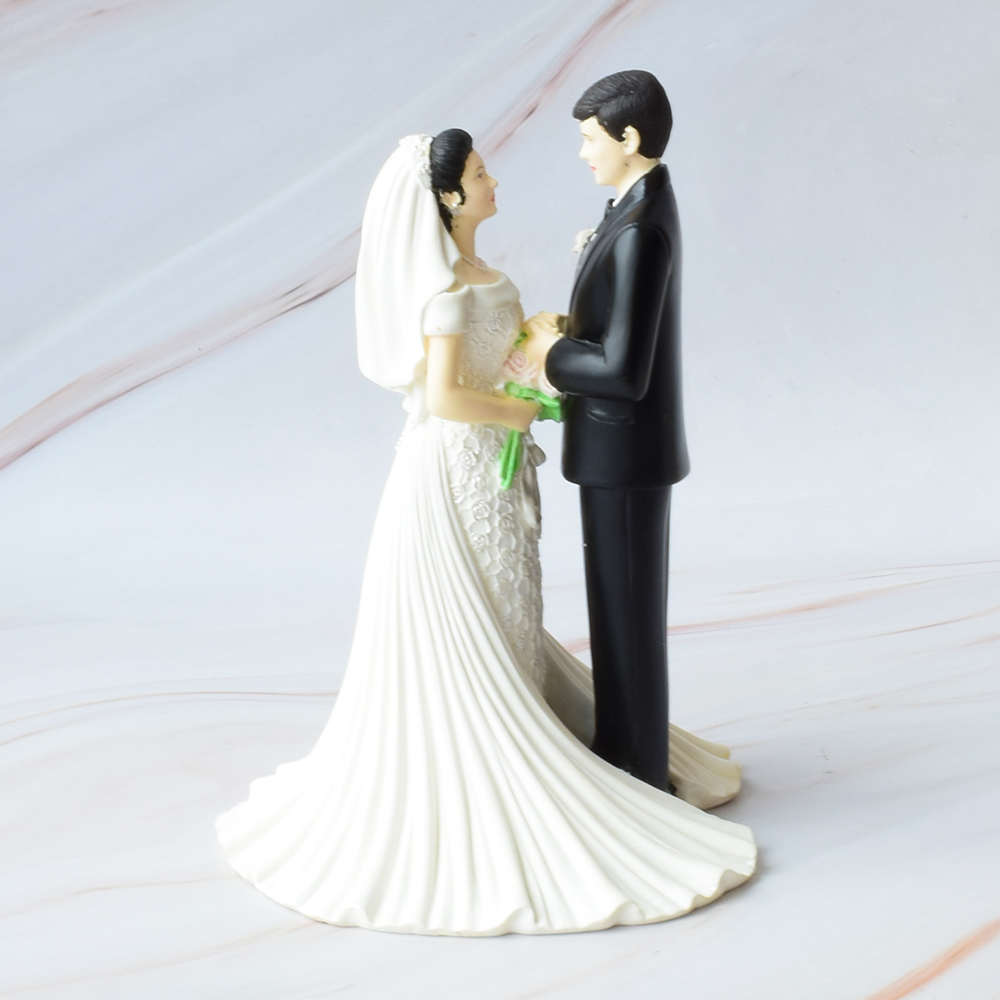 Figura para Pastel de Boda, Porcelana, Falling in Love