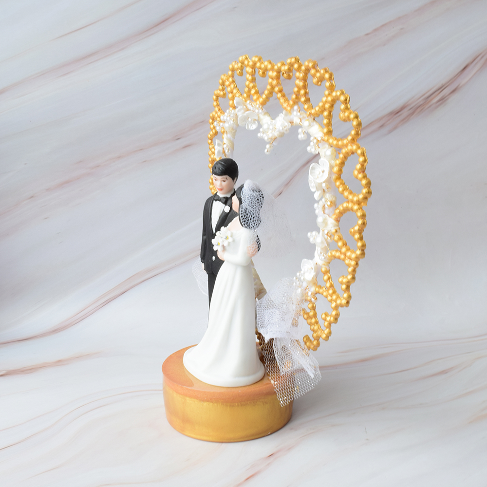 Figura de Pastel para Boda, Porcelana, Amor del Alma