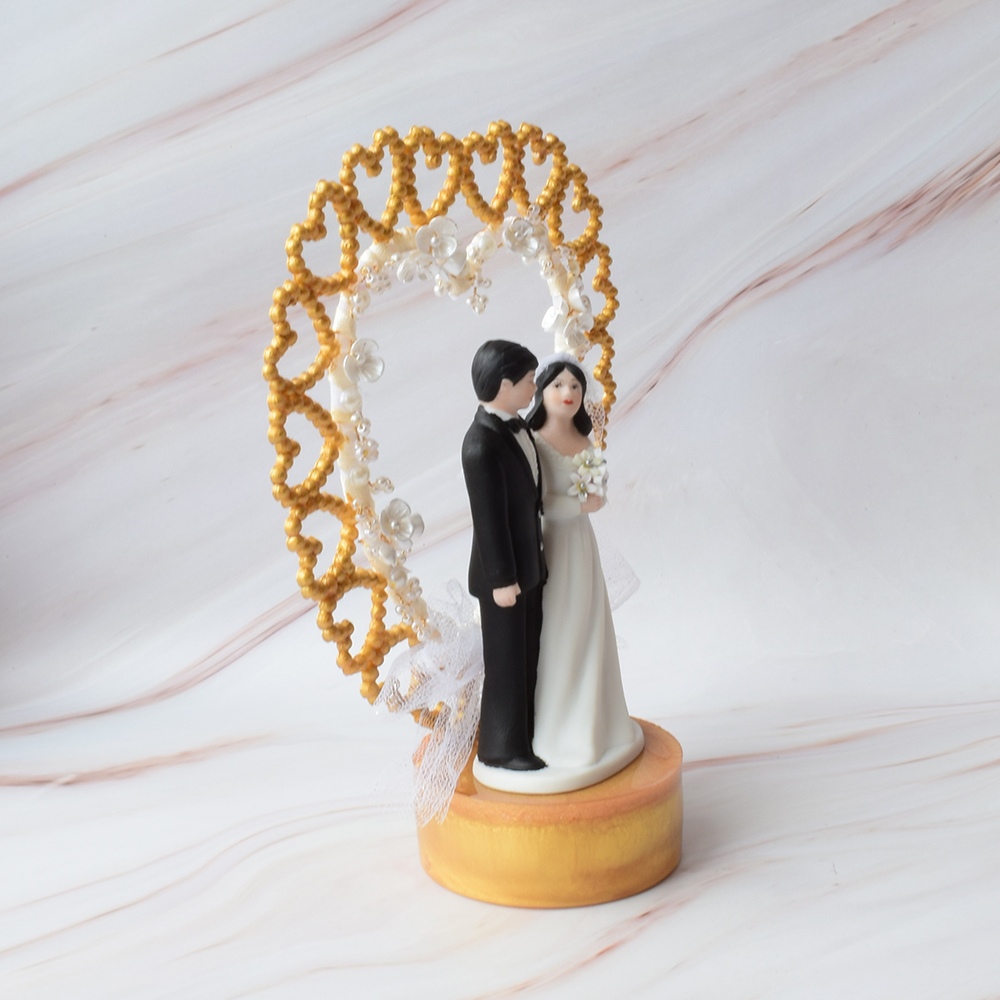 Figura de Pastel para Boda, Porcelana, Amor del Alma