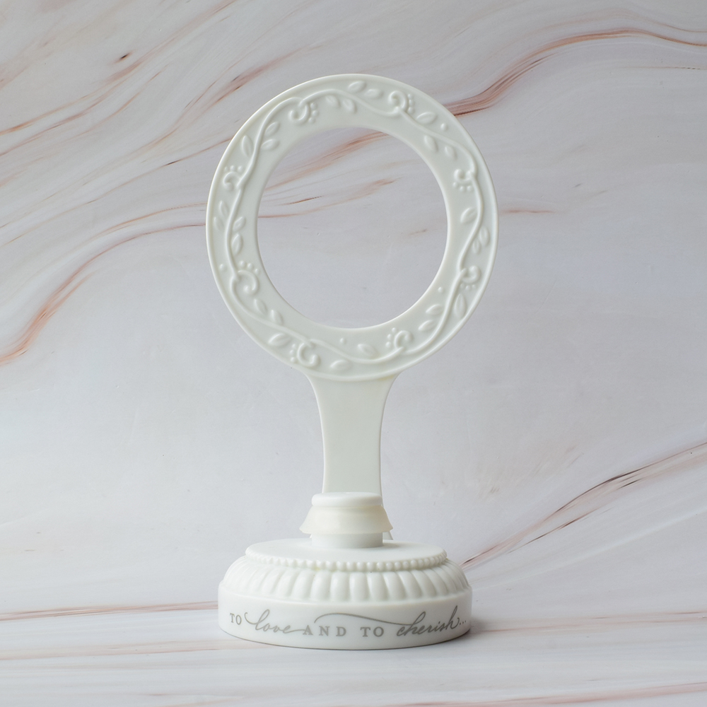 Figura para Pastel de Bodas, Porcelana, Dos Corazones, un Amor