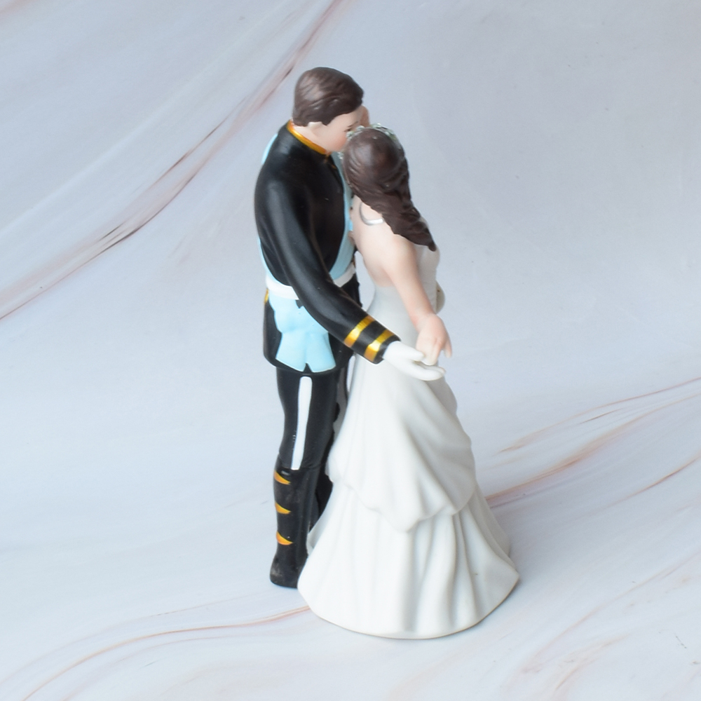 Figura para Pastel de Boda, Porcelana, Príncipe y Princesa