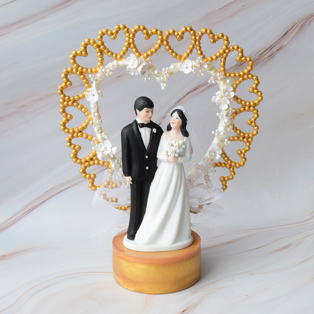 Figura de Pastel para Boda, Porcelana, Amor del Alma
