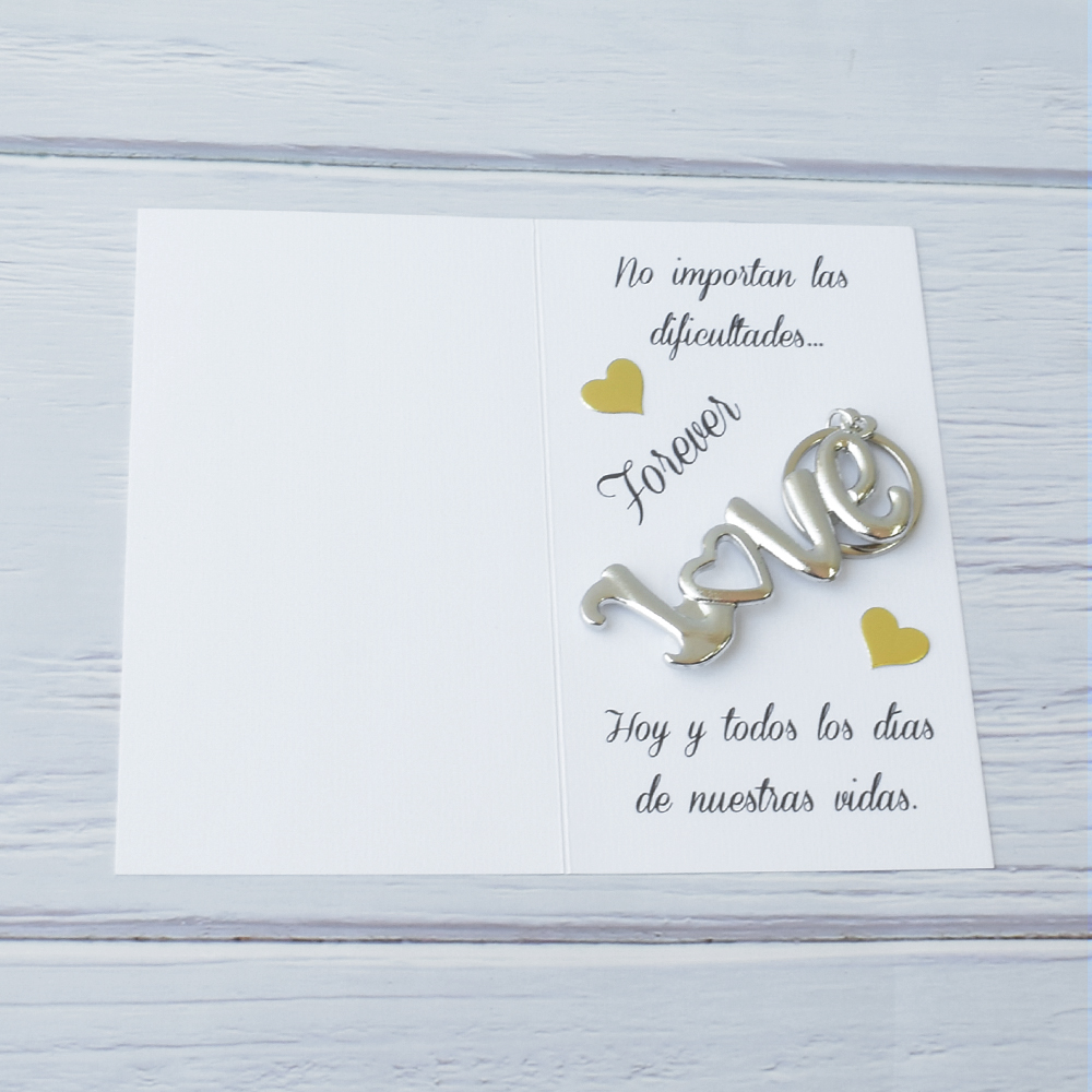 Destapador LOVE Llavero para Boda