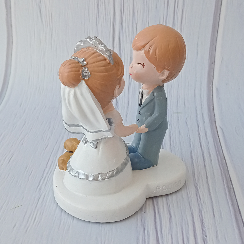 Figura para Pastel de Boda, pequeña, Amor Sincero, Porcelana