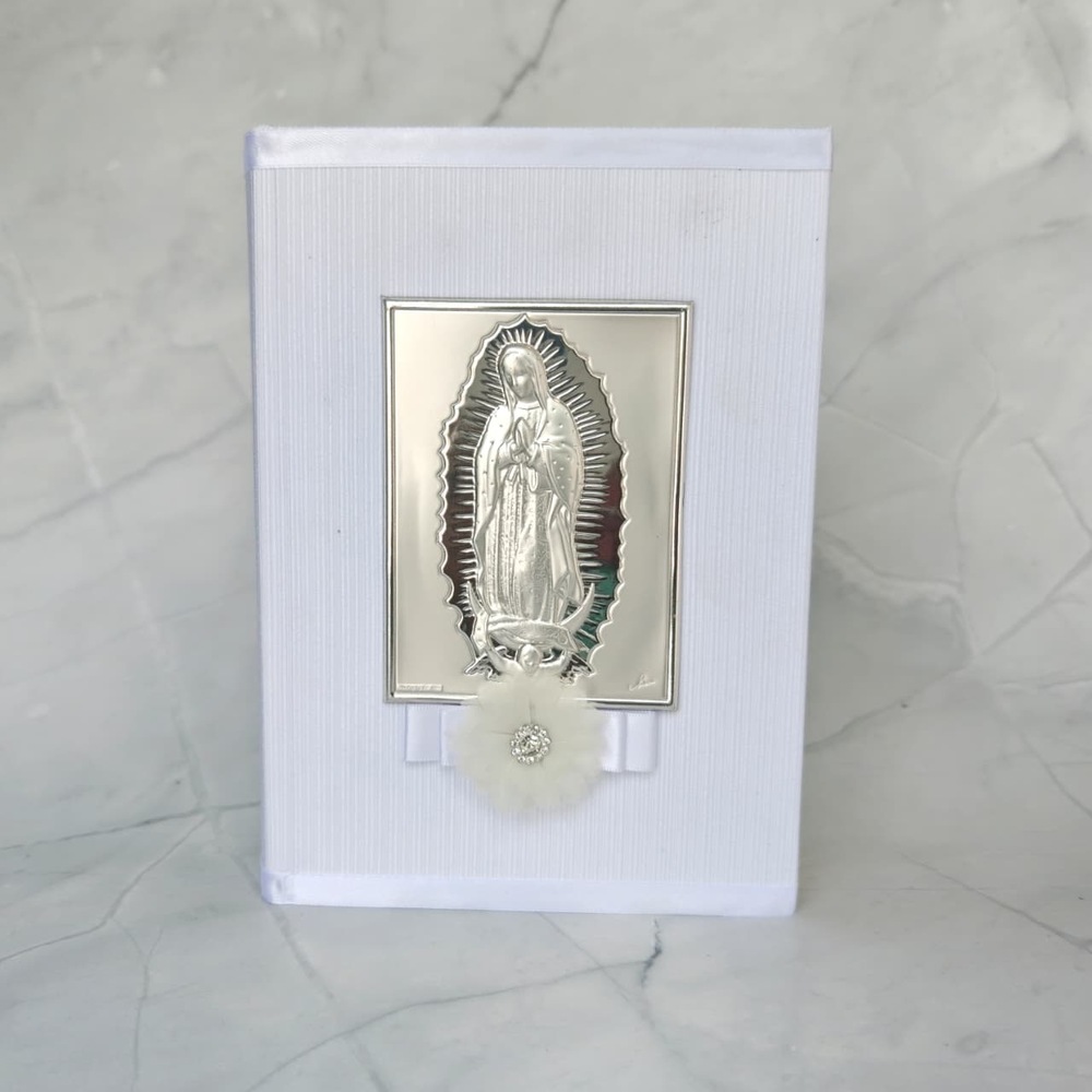 Biblia Grande Virgen de Guadalupe en Plata Italiana, Straubinger
