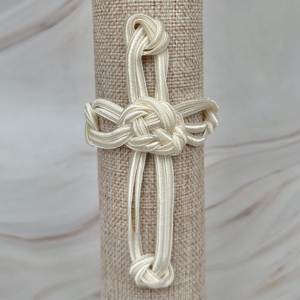 Kit de Bautizo Cruz Eterna, Ivory