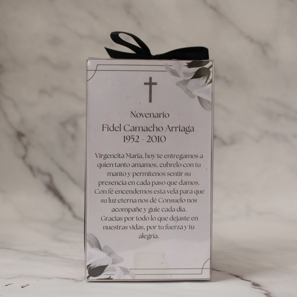 Recuerdo Luctuoso Vela Virgen María