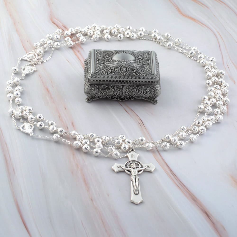 Lazo de Boda San Benito, italiano, con estuche petwer Classic Love.