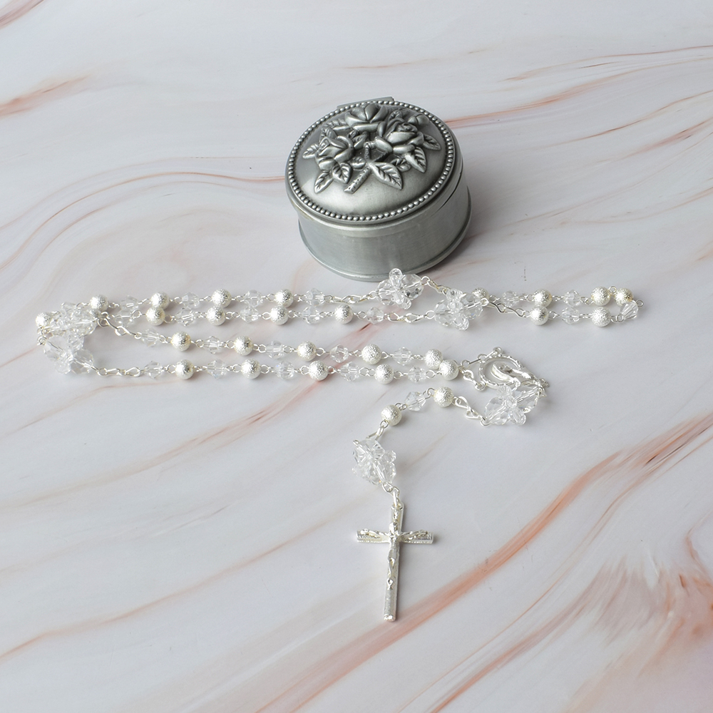 Cofre con Rosario Para Boda, Helena