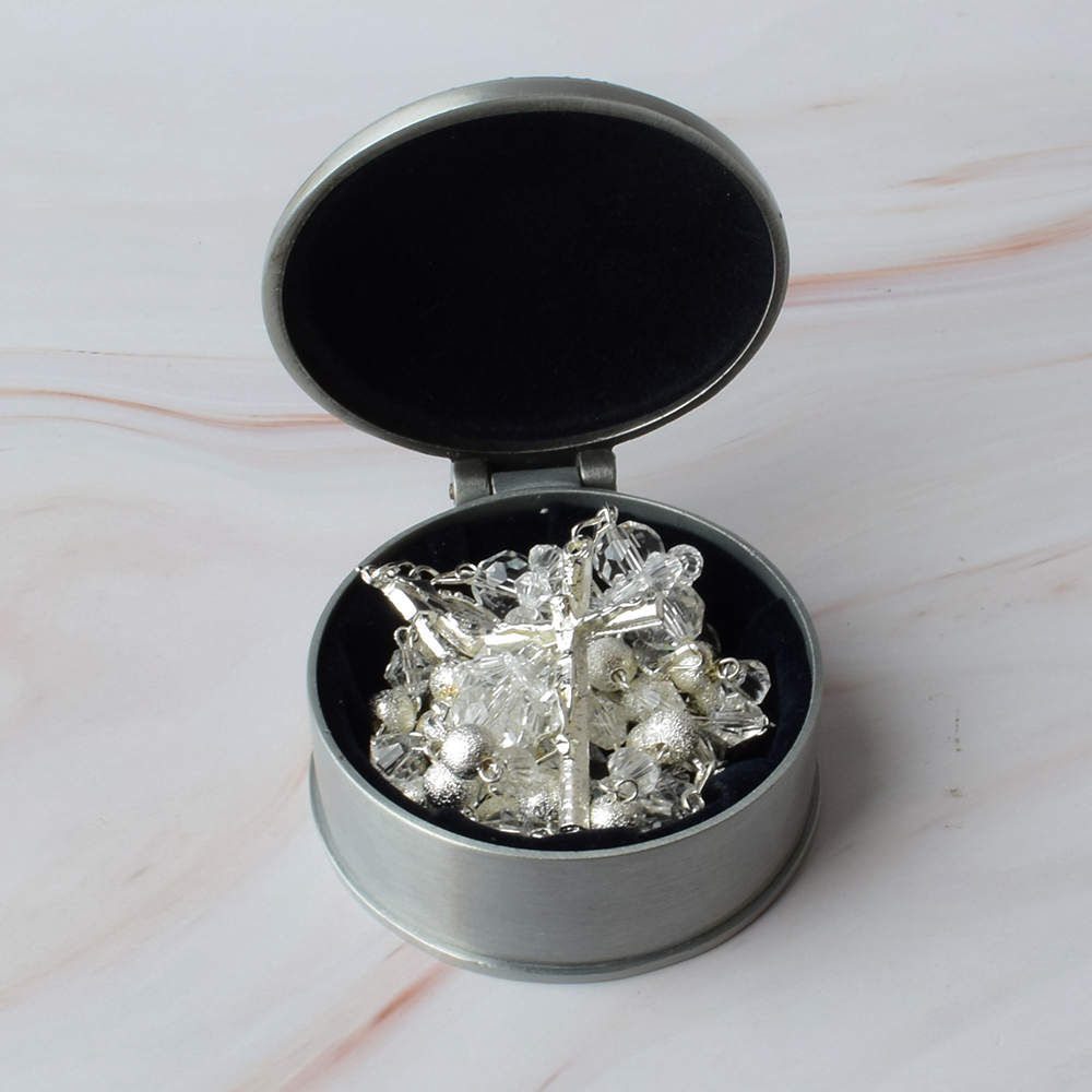 Cofre con Rosario Para Boda, Helena