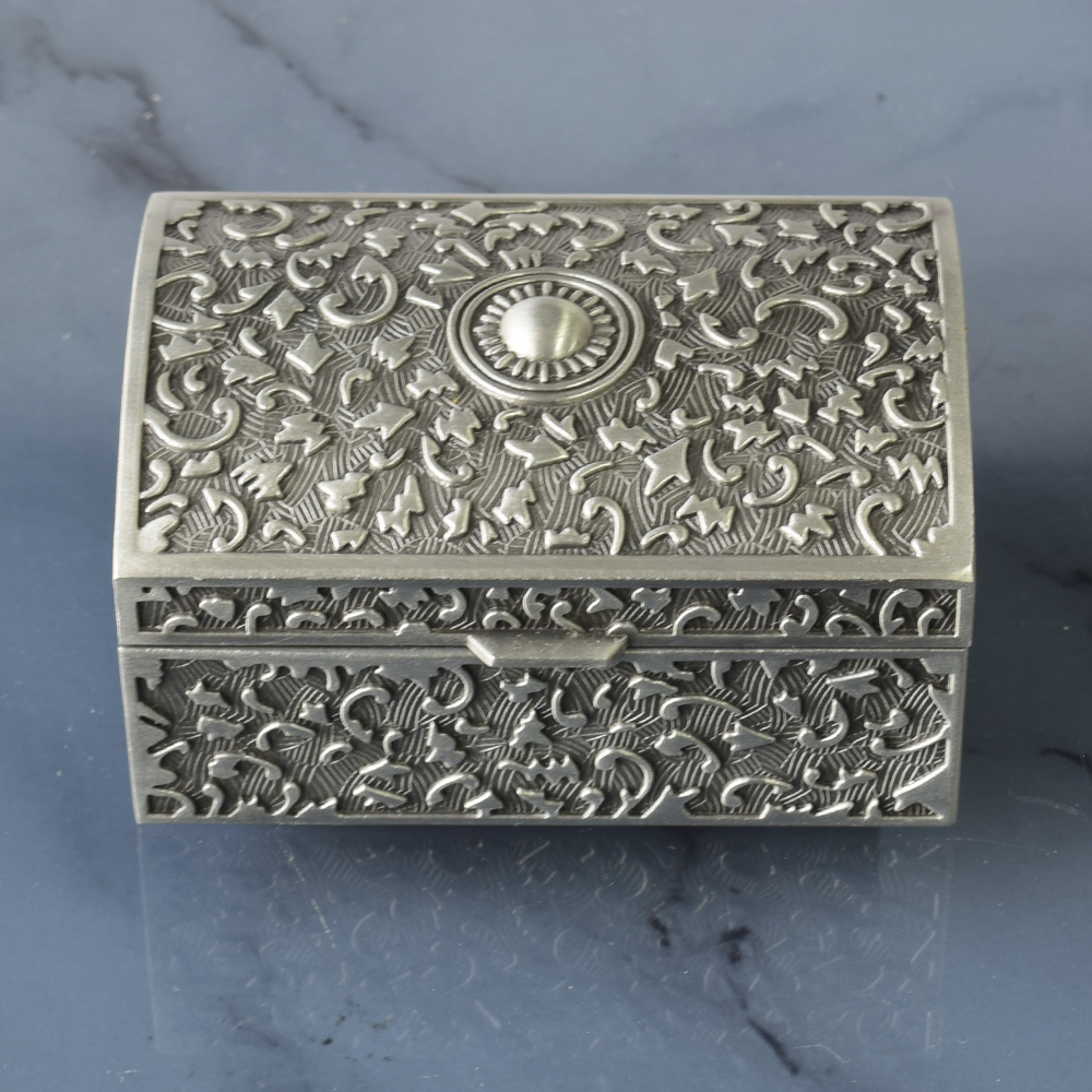 Cofre Trésor con arras Espíritu Santo Plata pura, 18 mm.