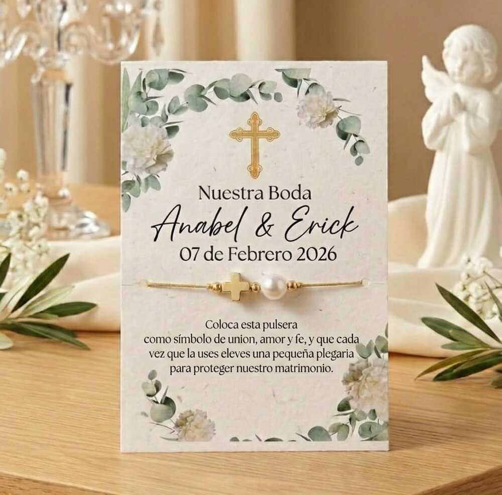 Pulsera de Oración Boda, Eterna Promesa