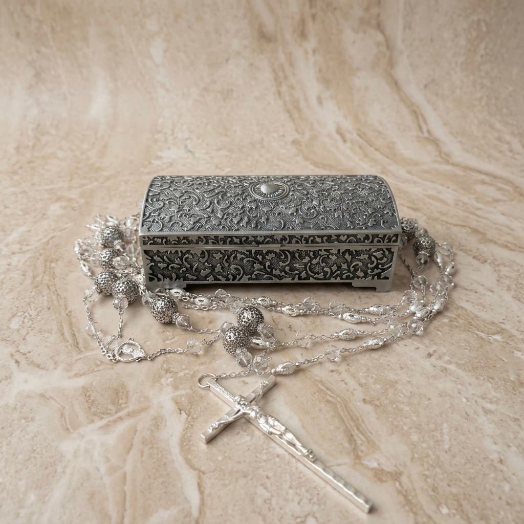 Lazo para boda European Vintage con cofre Toledo