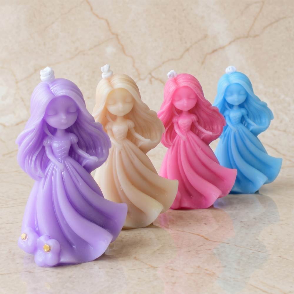 Vela de Quinceañera Bailando, Princesa (colores disponibles)