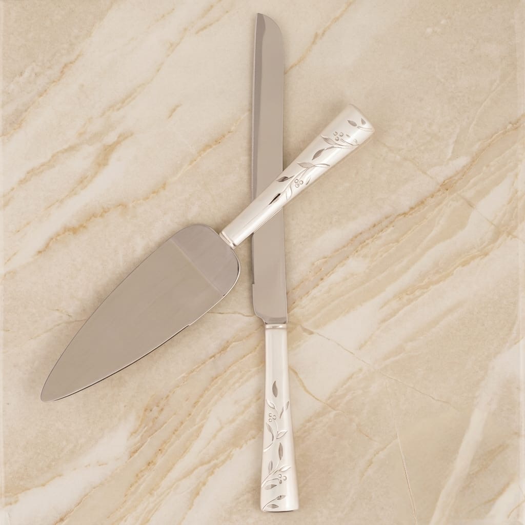 Set de Pala y Cuchillo para pastel boda, Verona.