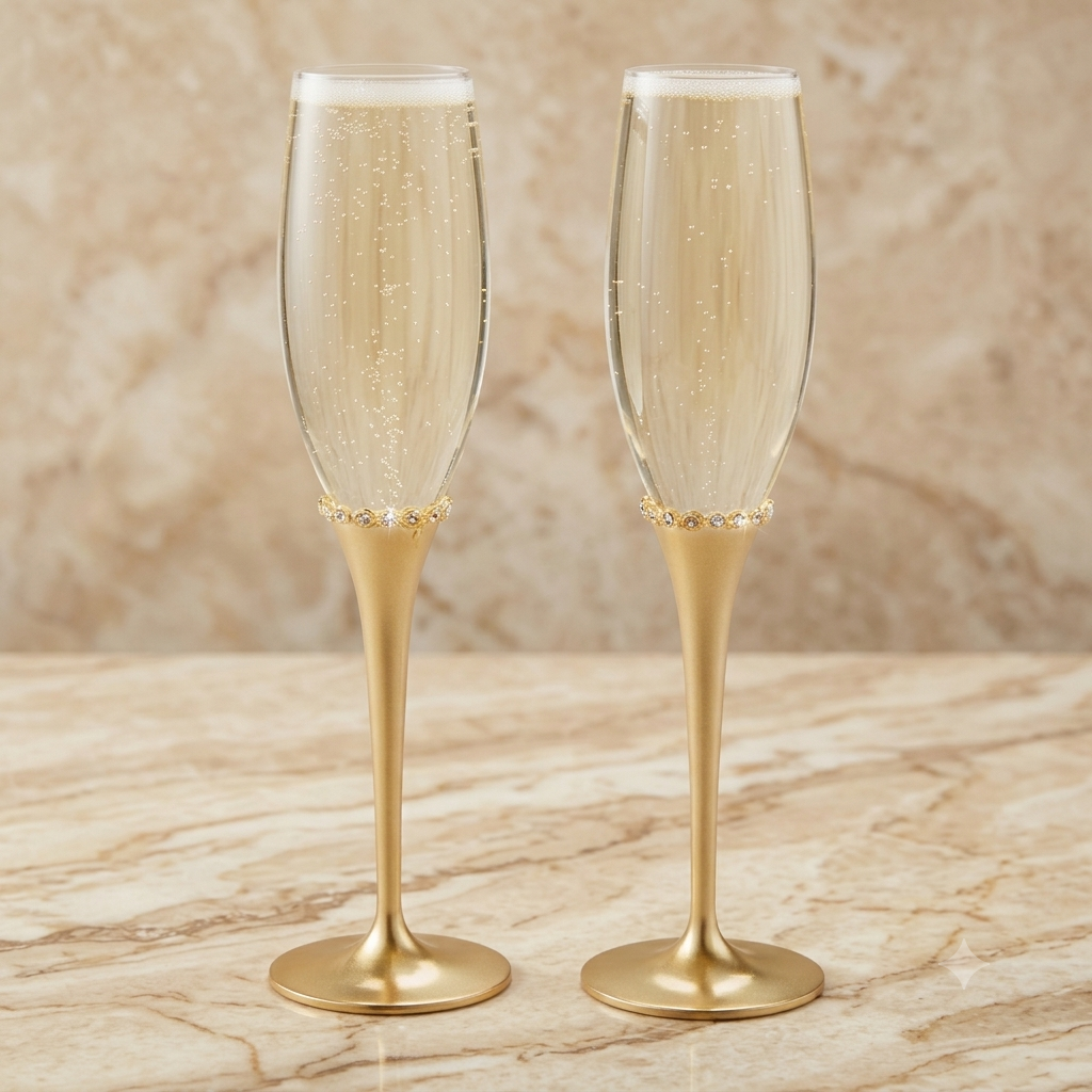 Copas para Aniversario de Bodas de Oro, Golden Promise.